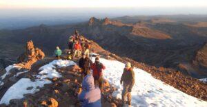 Climbing Mount Kenya via the most scenic Chogoria route 5-Day Mount Kenya Climbing Expeditions Chogoria Route