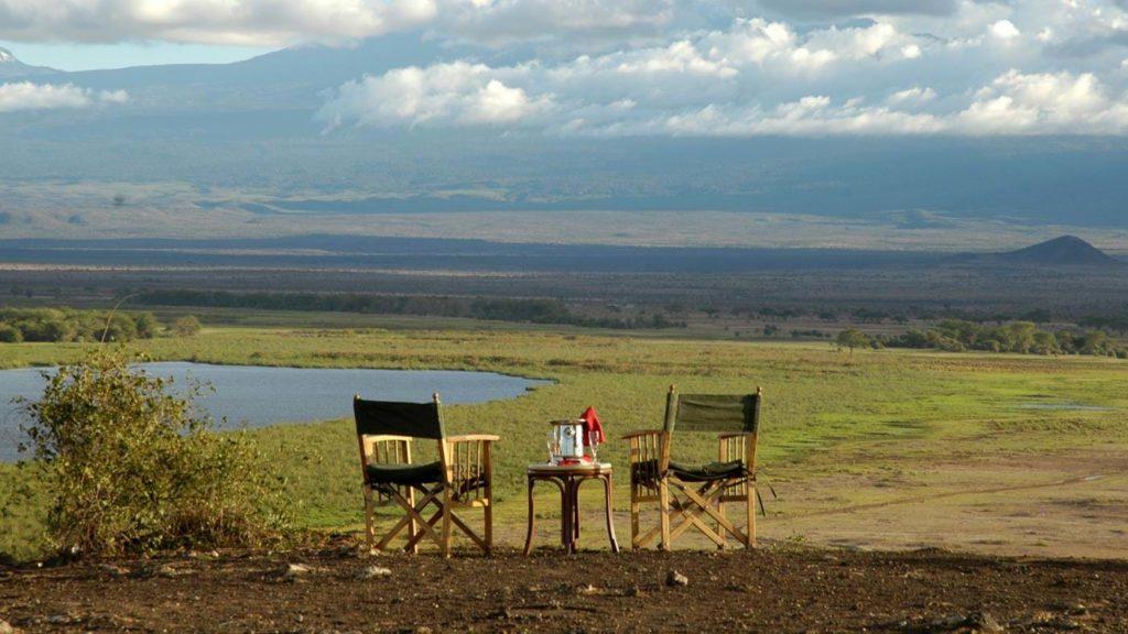 3-days Amboseli safari tours holiday packages in Kenya overlooking Mount Kilimanjaro